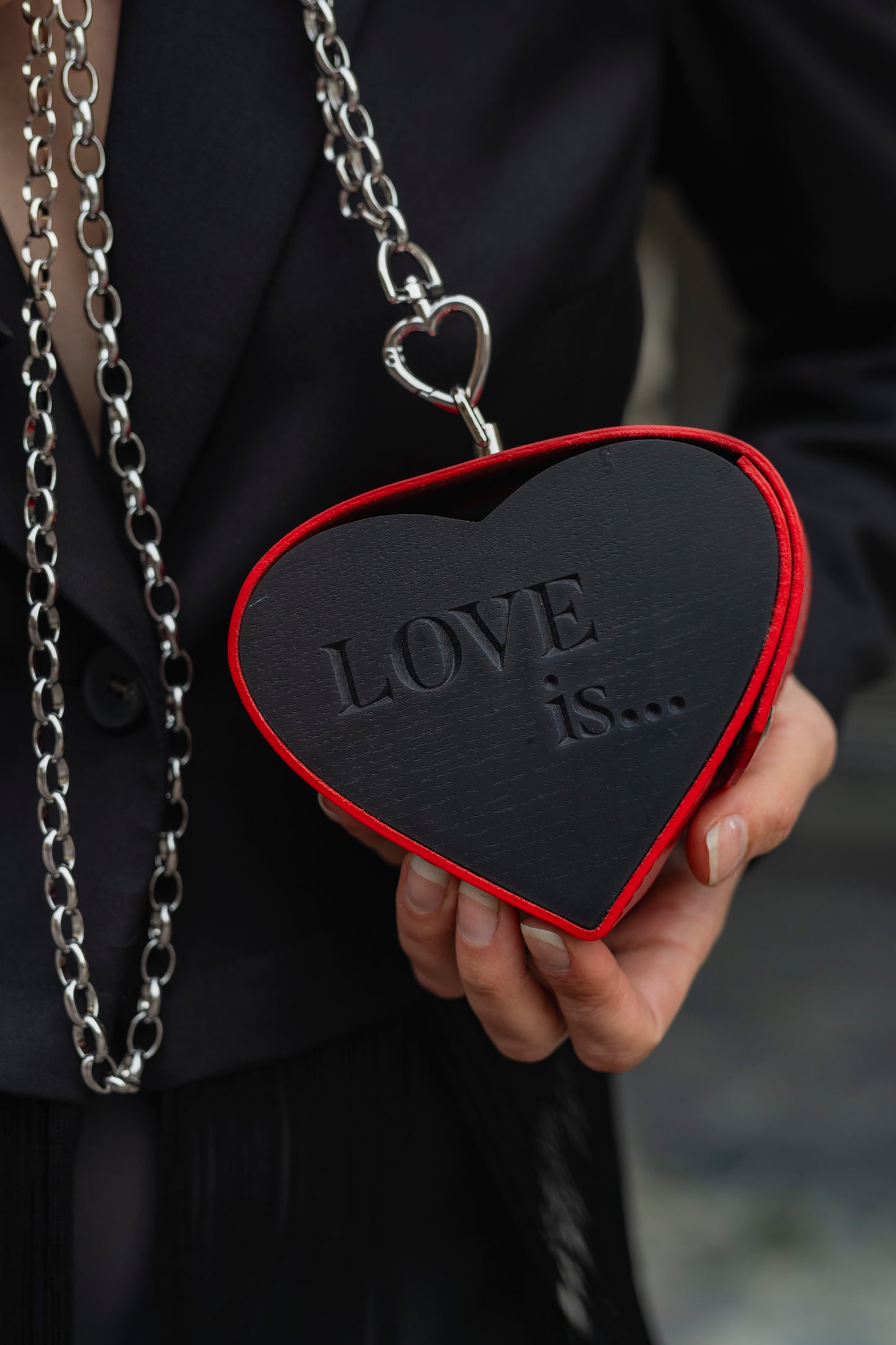 Red Heart Bag