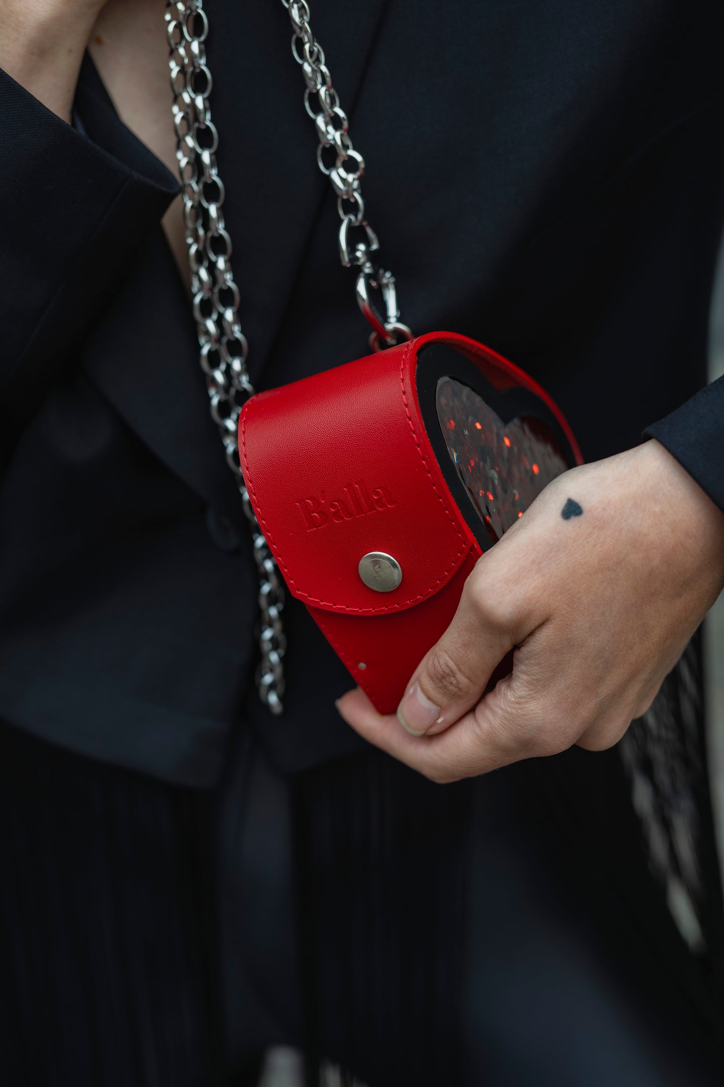 Red Heart Bag