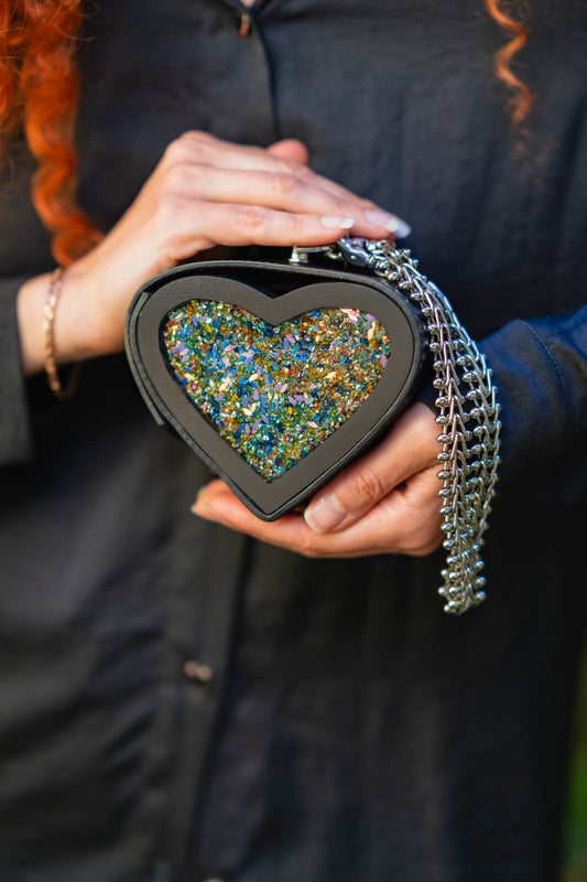 Black Heart Bag