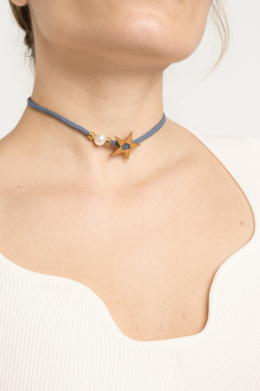 Starfish & Pearl Convertible Necklace / Bracelet — Handcrafted Limited Edition