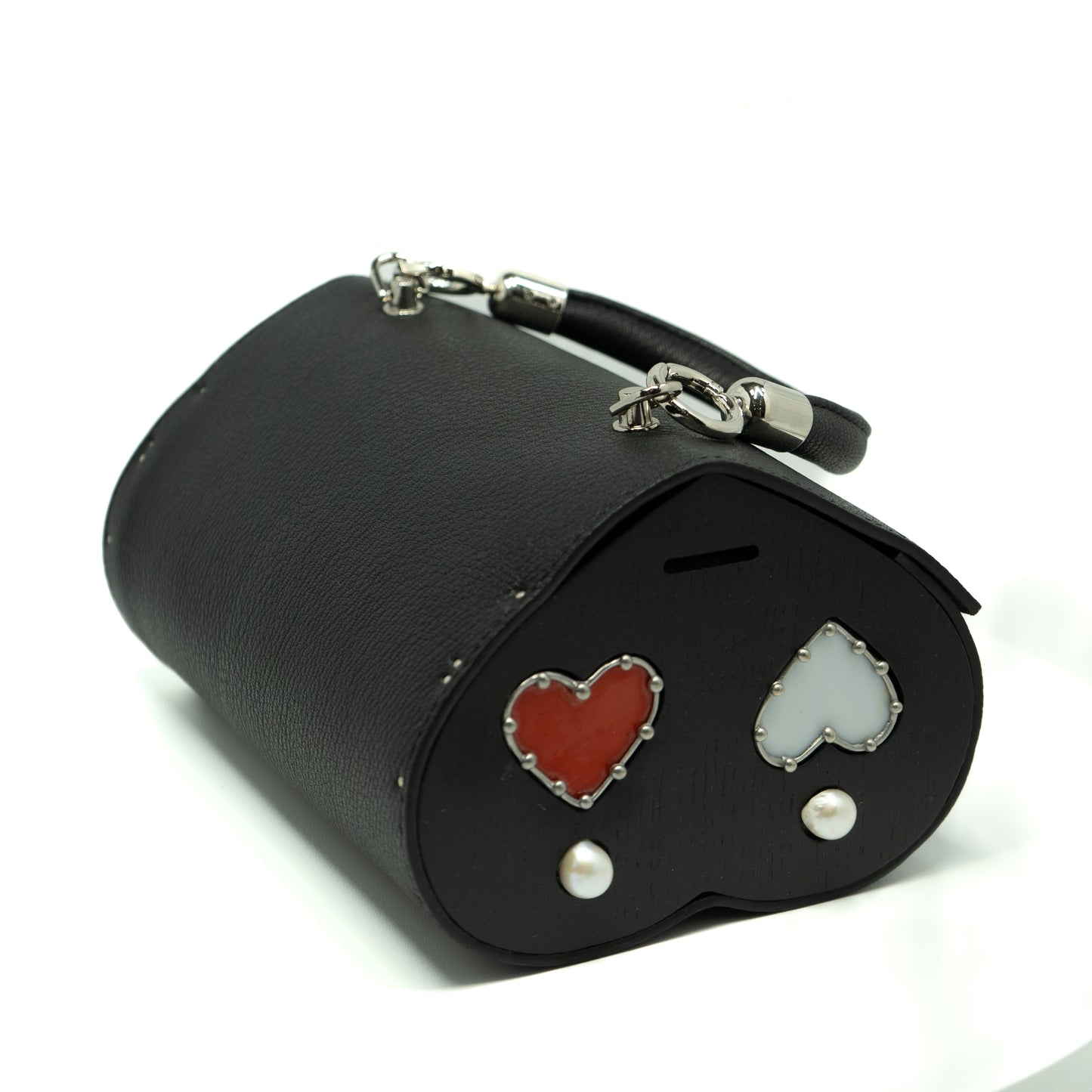 Amore bag. Black leather