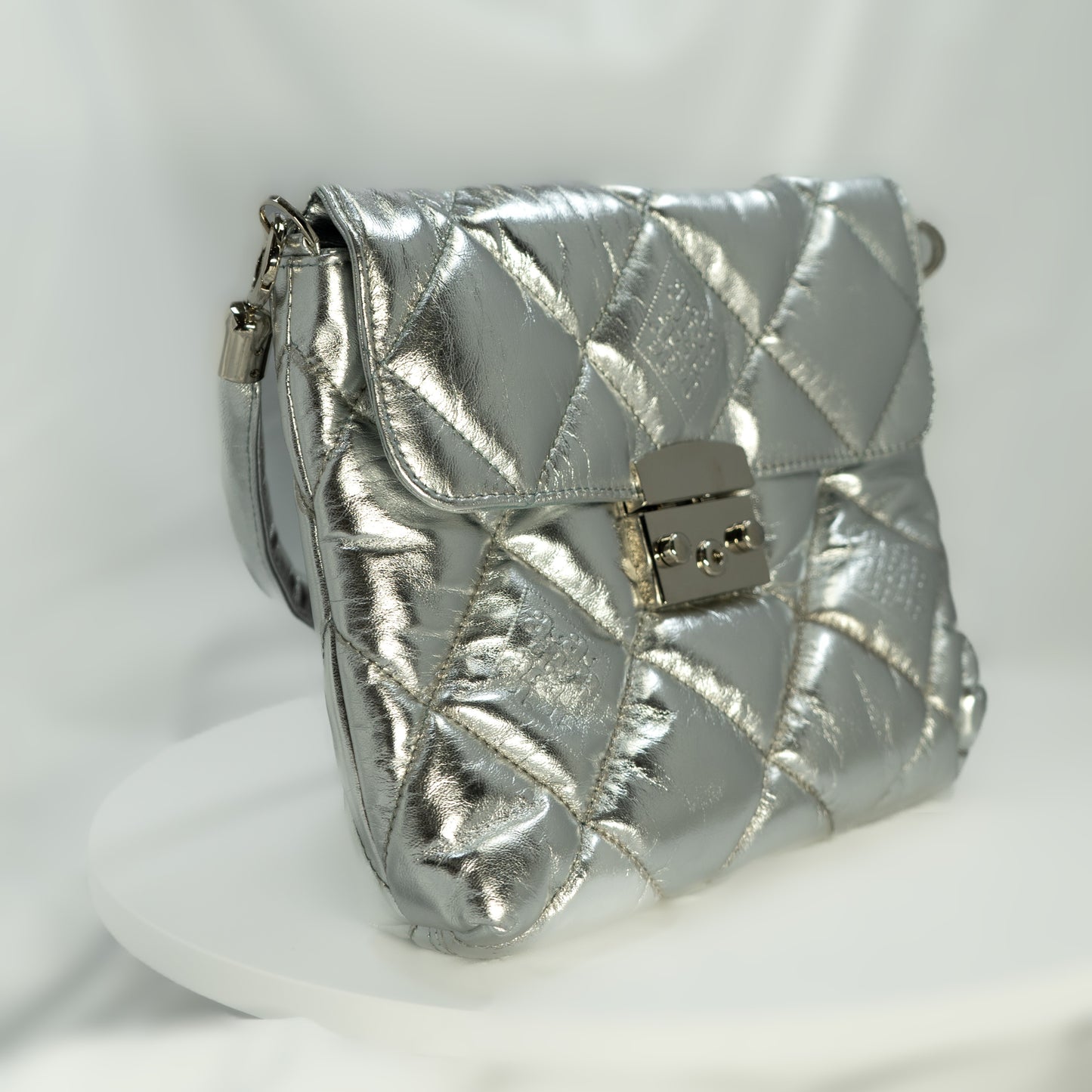 Puffy Midi Silver