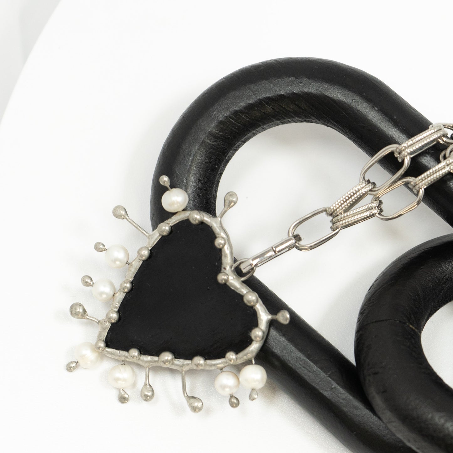 Heart Neckless with glass