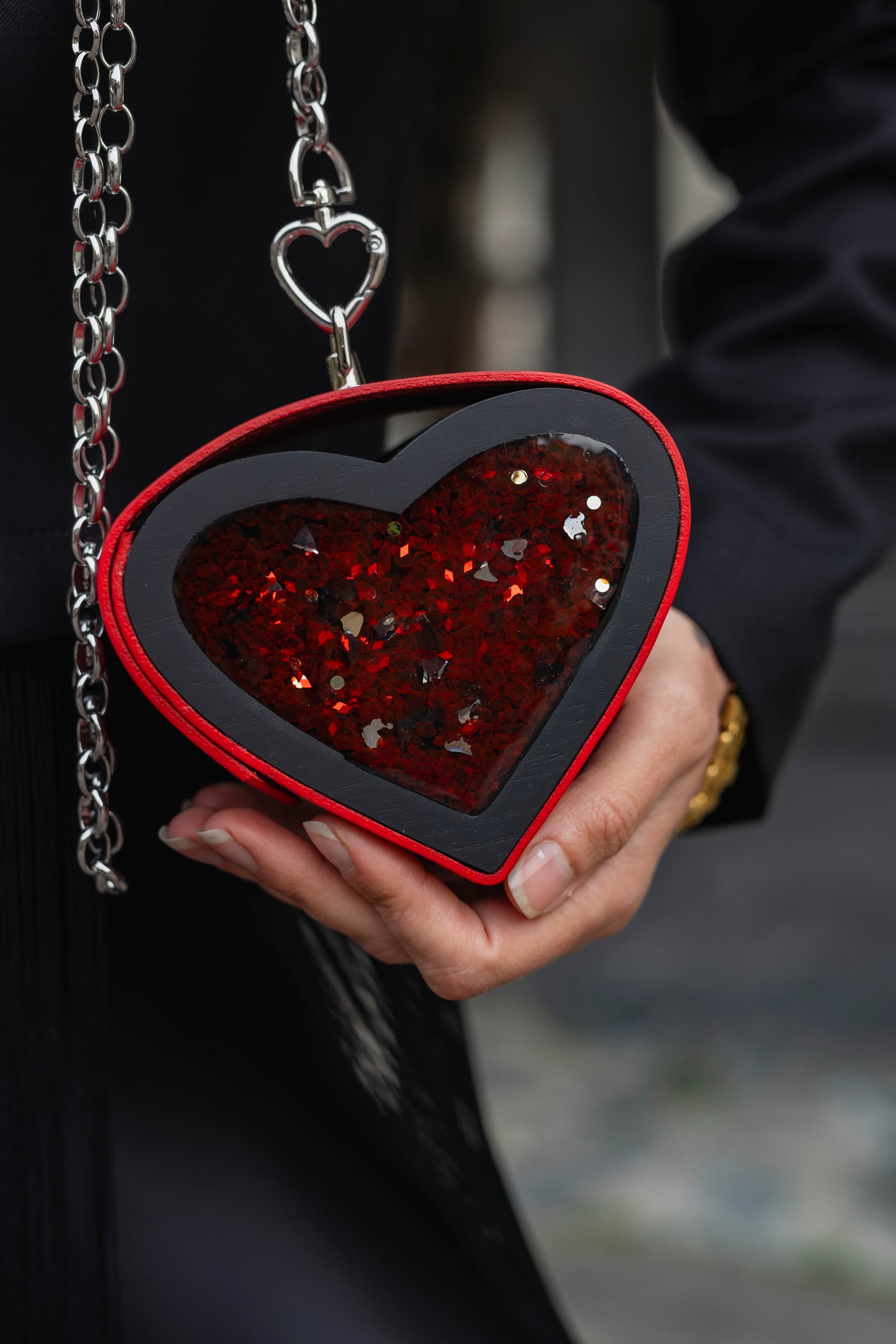 Red Heart Bag