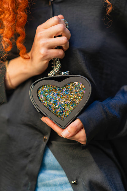 Black Heart Bag