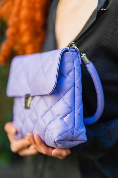 Lavander Puffy Bag