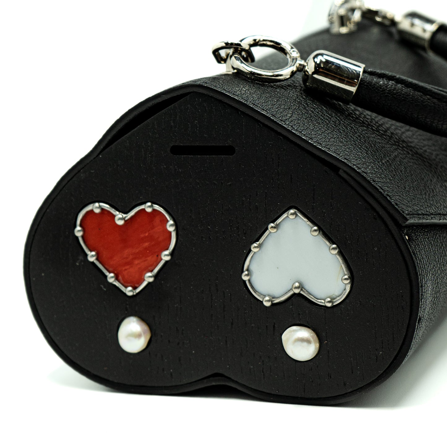 Amore bag. Black leather
