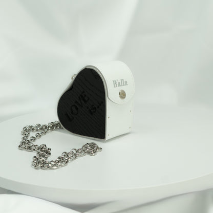 Heart mini white swarovsky