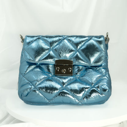 Puffy Midi Blue