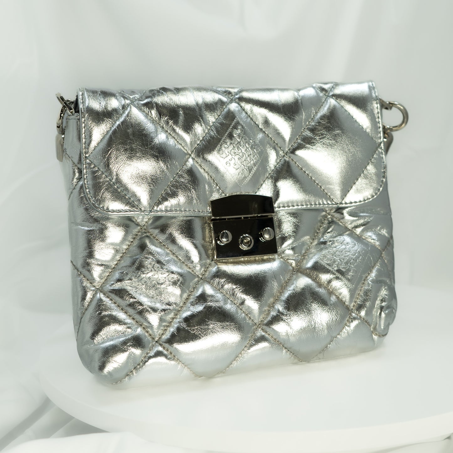 Puffy Midi Silver