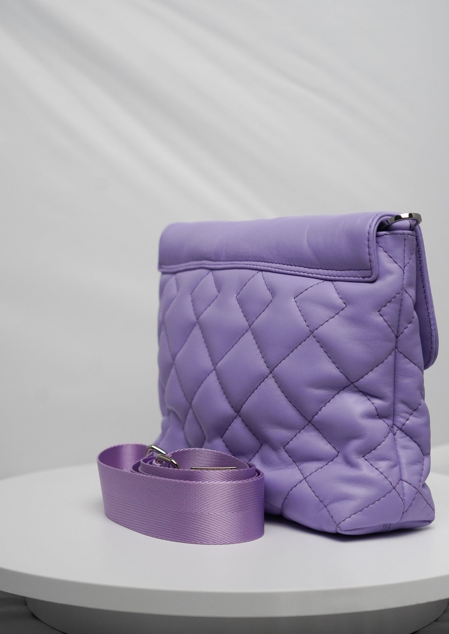 Lavander Puffy Bag